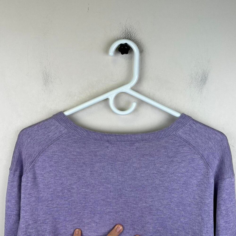 NWT Brook Brothers Purple V-neck Sweater Size L - Picture 6 of 6